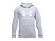 Dětská mikina Under Armour Rival Logo Hoodie šedá