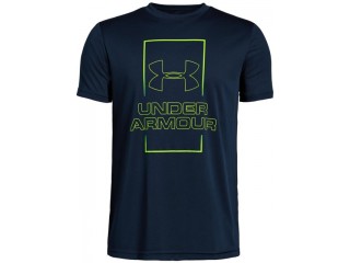 Dětské triko Under Armour Vertical Box Tee modré